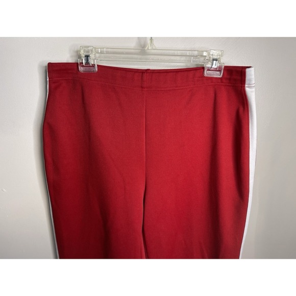 Lauren Ralph Lauren Pants Womens Size L Red Lauren Active Stretch Classic Stripe - Picture 2 of 9